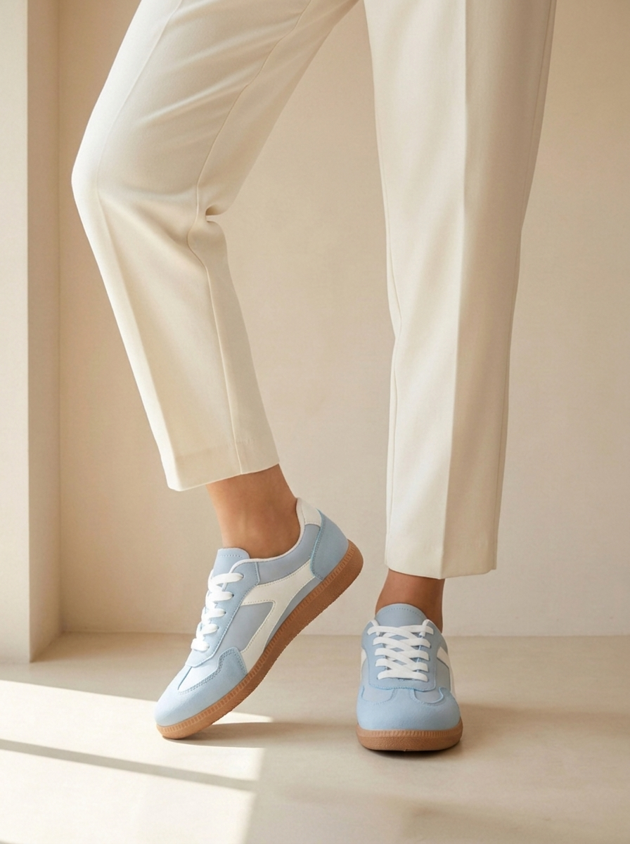 Harper | Baskets En Cuir Rétro