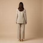 Mila - Ensemble Blazer Et Pantalon En Lin