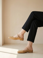 Vivienne | Mules En Cuir À Bride Mary Jane