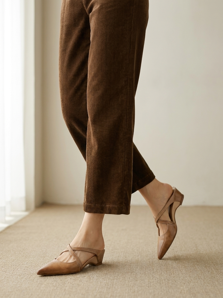 Aria | Mules Élégantes À Bride Croisée