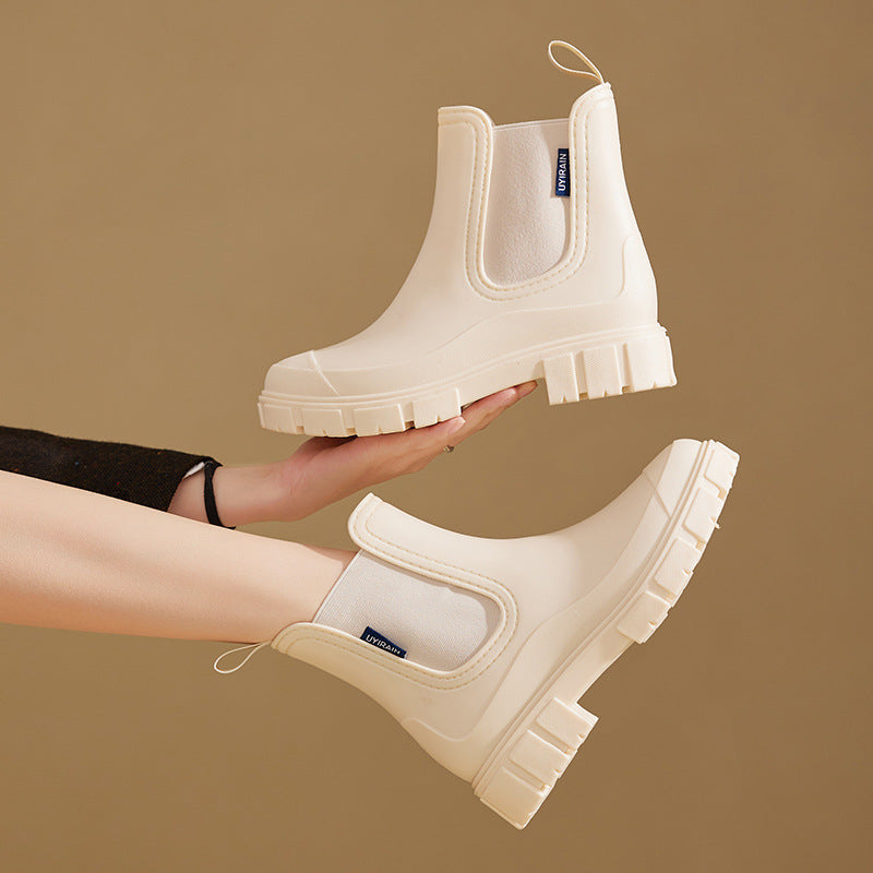 Camille | Bottines Chelsea Étanches Semelle Crantée