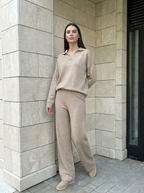 Éléa | Ensemble Décontracté à Pantalon Large