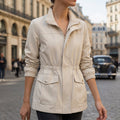 Valentine | Veste Zippée Cintrée en Coton