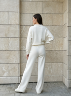 Éléa | Ensemble Décontracté à Pantalon Large