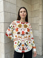 Aurélie | Pull Décontracté à Motifs Patchwork