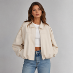 Arielle | Veste Bomber Suédine