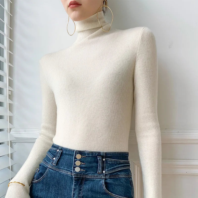 Romane | Pull Col Roulé en Cachemire