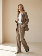 Aurelia | Ensemble Blazer Et Pantalon