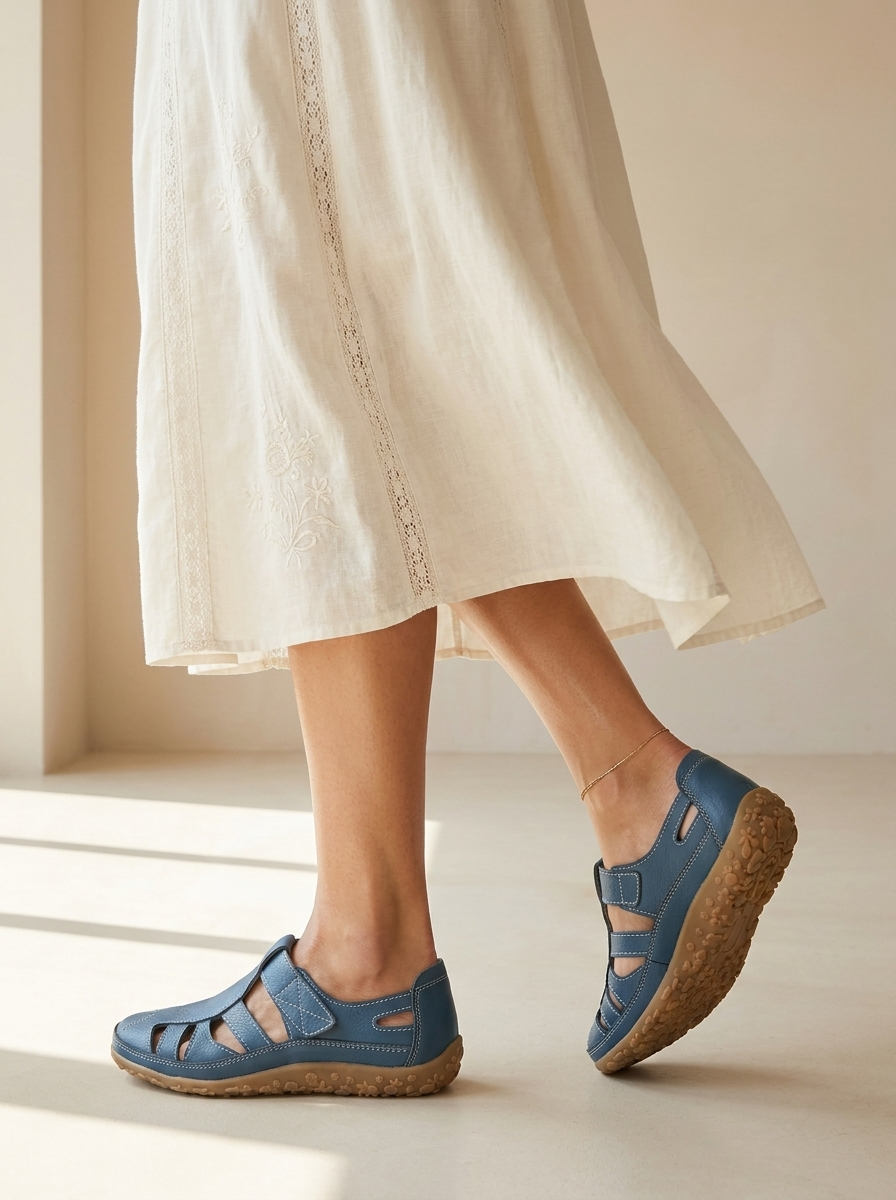 Clara | Chaussures Orthopédiques En Cuir À Enfiler