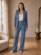 Solène | Ensemble Tailleur Blazer Et Pantalon