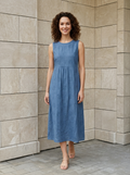 Elodie | Robe Midi Sans Manches