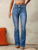 Rosalie | Jean Taille Haute Coupe Flare