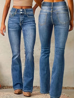 Rosalie | Jean Taille Haute Coupe Flare