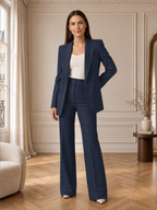 Solène | Ensemble Tailleur Blazer Et Pantalon