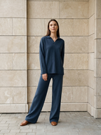 Éléa | Ensemble Décontracté à Pantalon Large