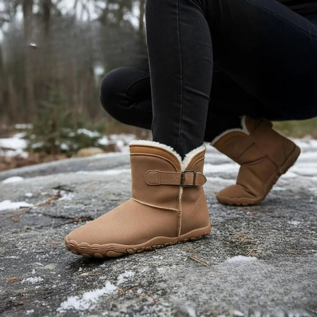 Noémie | Boots Barefoot Fourrées Imperméables
