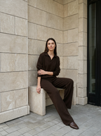 Éléa | Ensemble Décontracté à Pantalon Large