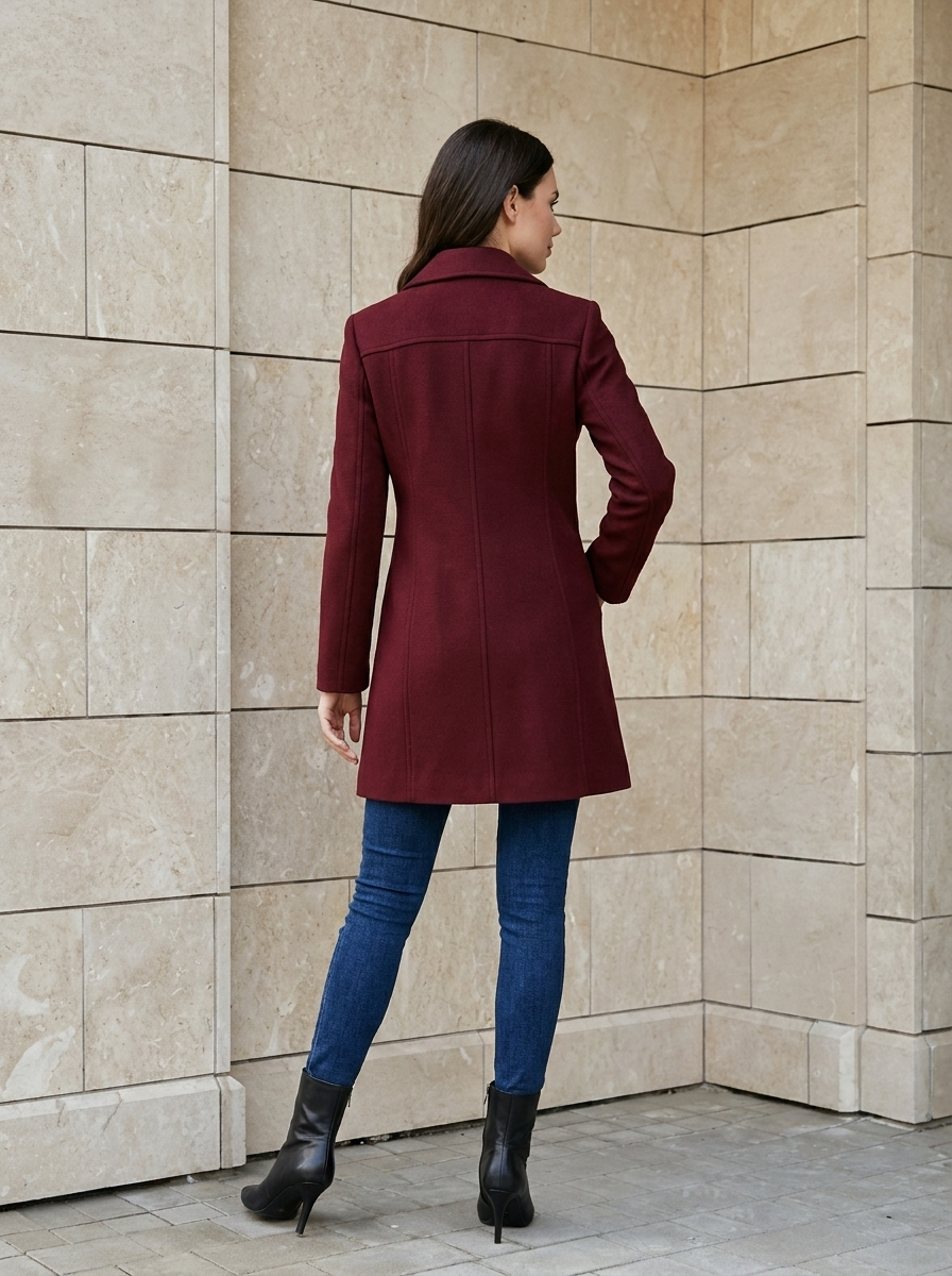 Amélie | Manteau Court Structuré