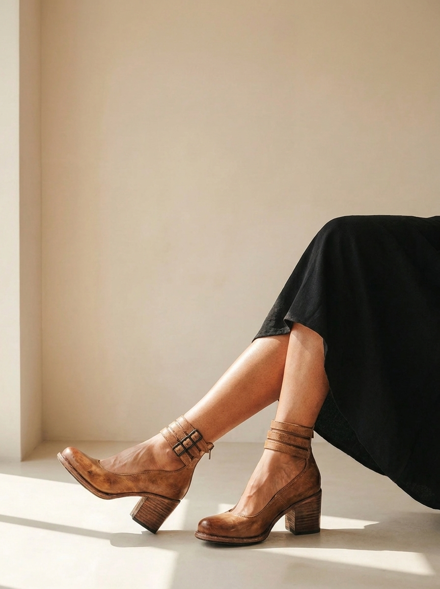 Aubrey | Bottines À Talon Bloc