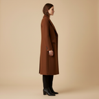 Mila - Manteau En Laine Ajusté