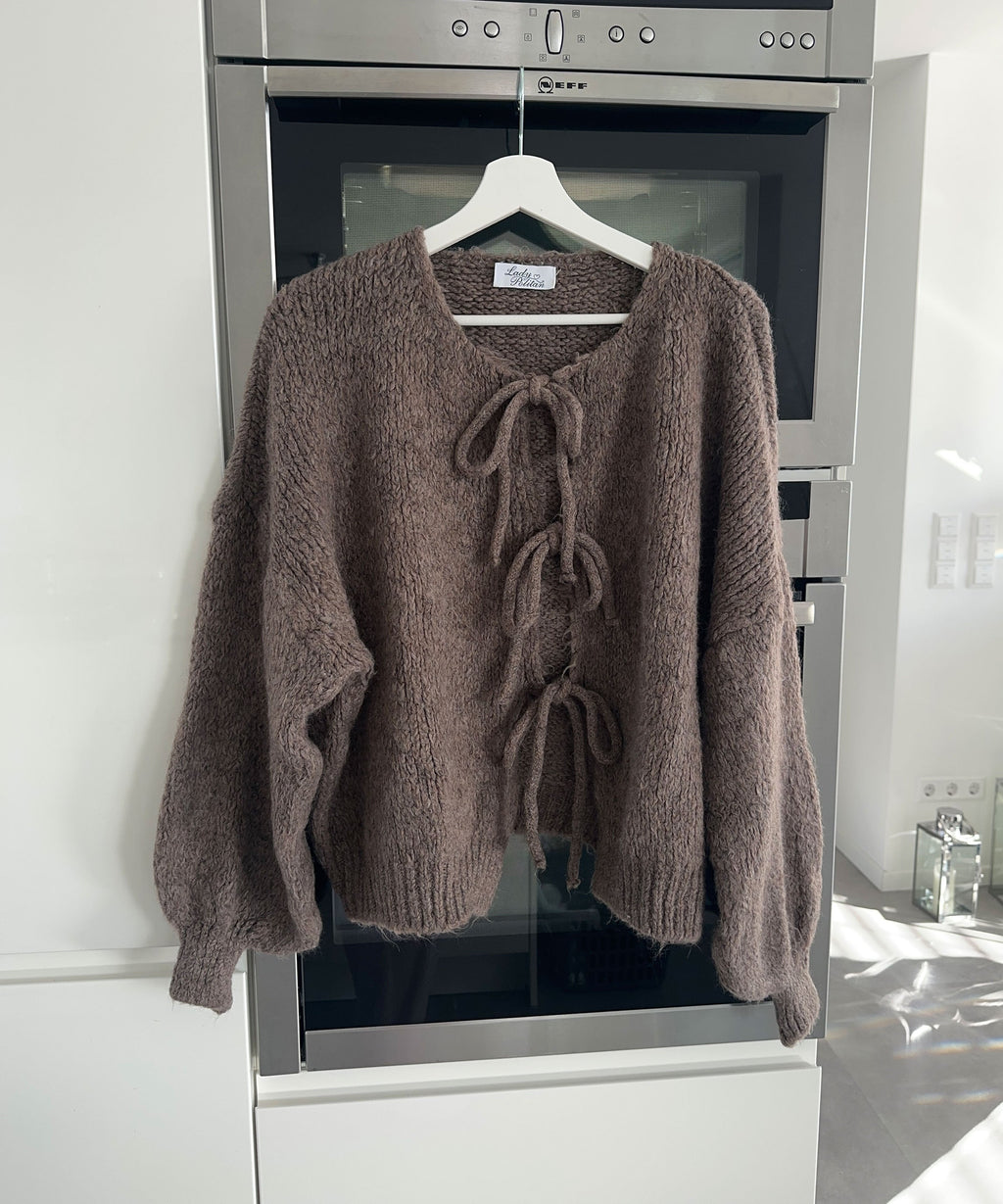 Léonie | Cardigan À Nouer