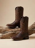 Valen | Bottes Cowboy Hautes En Cuir