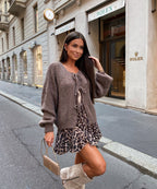 Léonie | Cardigan À Nouer