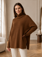Amélie | Pull Oversize Col Roulé
