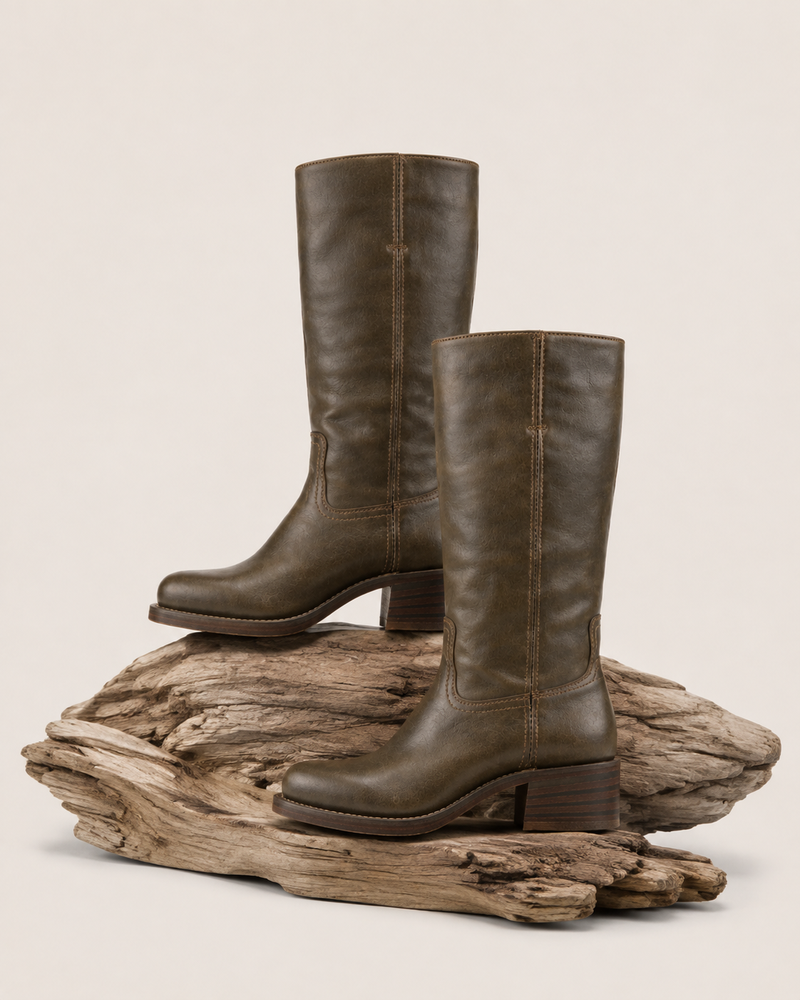 Solène | Bottes Hautes En Cuir