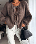 Léonie | Cardigan À Nouer