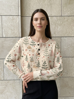 Aurélie | Pull Décontracté à Motifs Patchwork