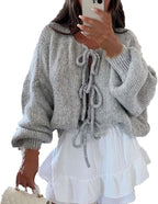 Léonie | Cardigan À Nouer