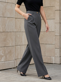Camille | Pantalon Palazzo Taille Haute Élégant