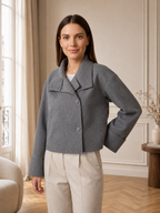 Maëlle | Veste Courte À Col Montant