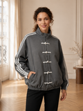 Yséa | Veste Sport Rétro À Rayures