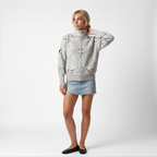 Juliette | Cardigan Zippé Oversize Imprimé Paisley