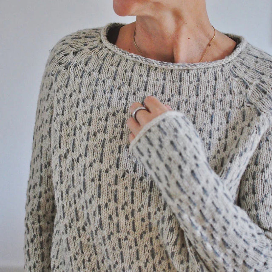 Delphine | Pull Col Bateau en Tricot Texturé