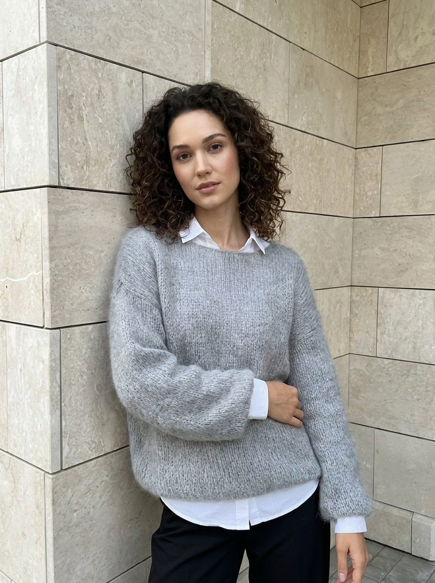 Céliane | Pull Oversize Col Bateau