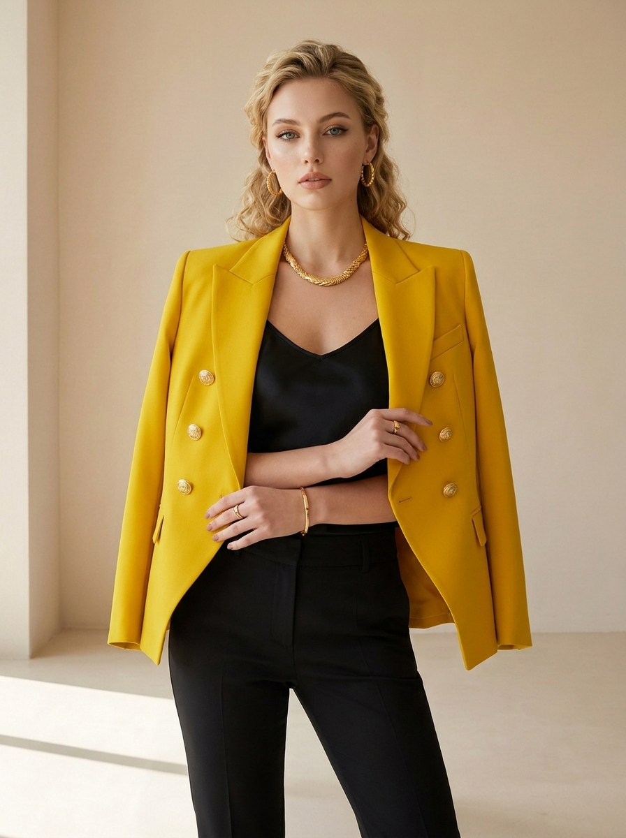 Rebecca | Blazer Croisé Élégant