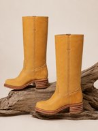 Solène | Bottes Hautes En Cuir