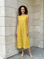 Elodie | Robe Midi Sans Manches