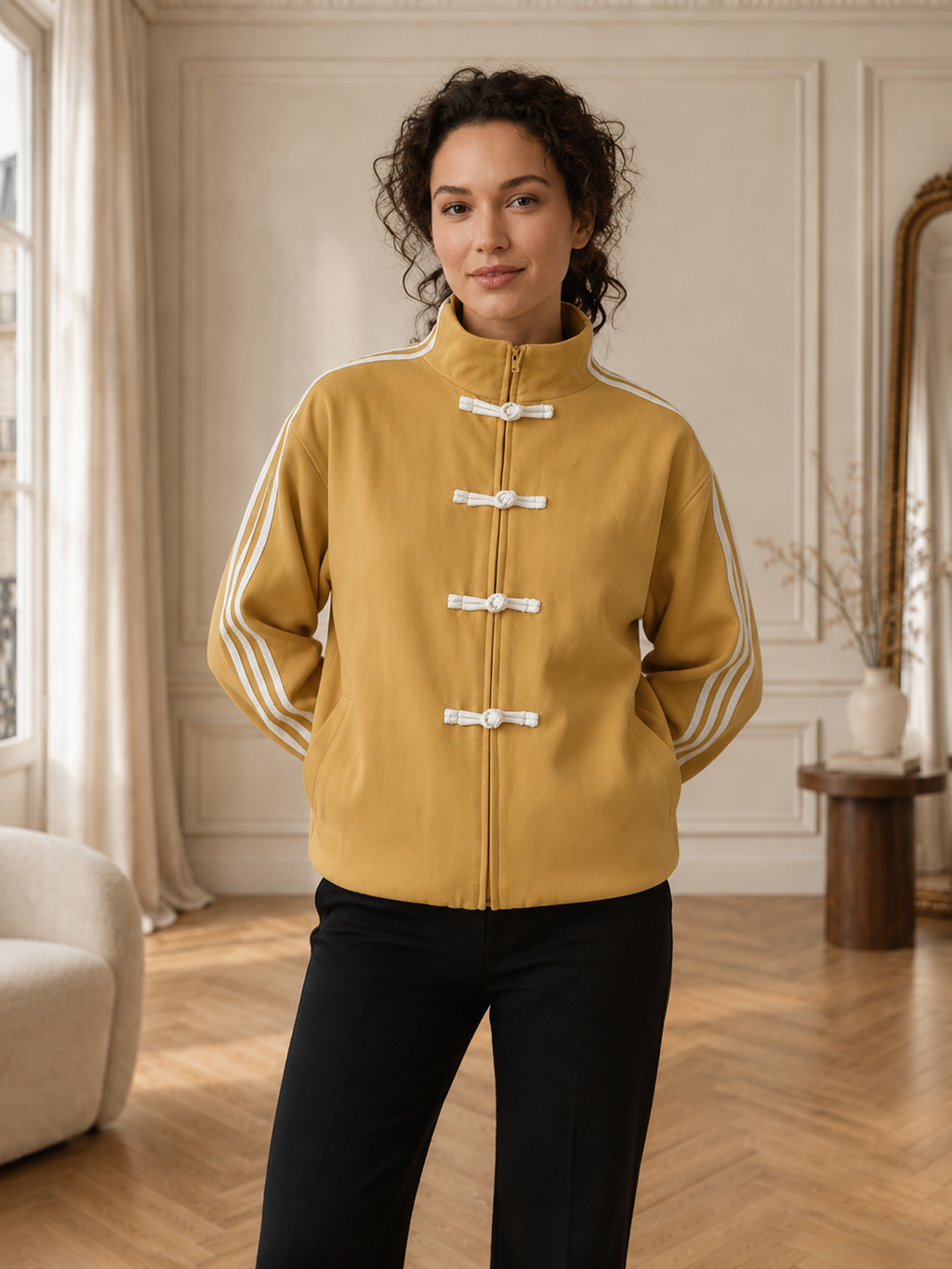 Yséa | Veste Sport Rétro À Rayures