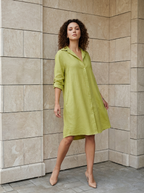 Élodie | Robe Chemise Fluide