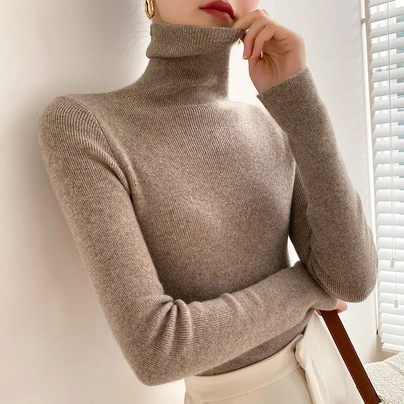 Romane | Pull Col Roulé en Cachemire