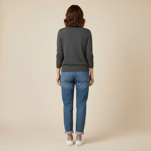 Celia - Cardigan Fin En Maille À Boutons