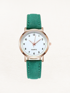 Constance | Montre Bracelet Cuir Cadran Classique