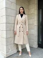 Elvire | Manteau Long Croisé