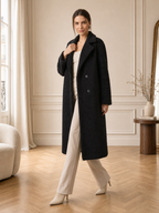 Alix | Manteau Long Effet Teddy