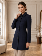 Élise | Manteau Court Cintré