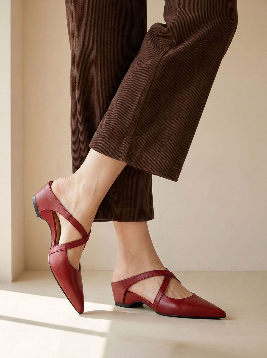 Aria | Mules Élégantes À Bride Croisée